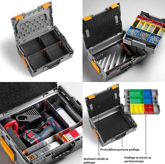 PLASTIČNA KUTIJA ZA PRIBOR I DIJELOVE STOREBOX 136