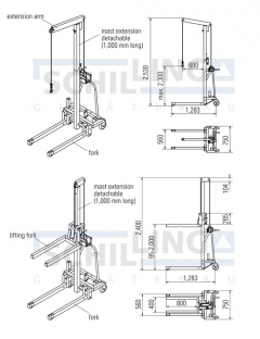 Aluminijski Multilift - mobilno podizanje