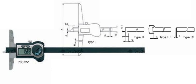 TESA TWIN-CAL DIGITALNI DUBINOMJERI IP67