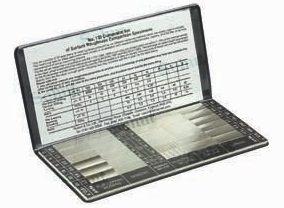 ETALONI ZA VIZUALNU USPOREDBU POVRŠINSKE HRAPAVOSTI - SET